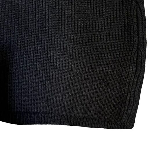 NWT! Zara black knitted skirt. Size large - Picture 7 of 9